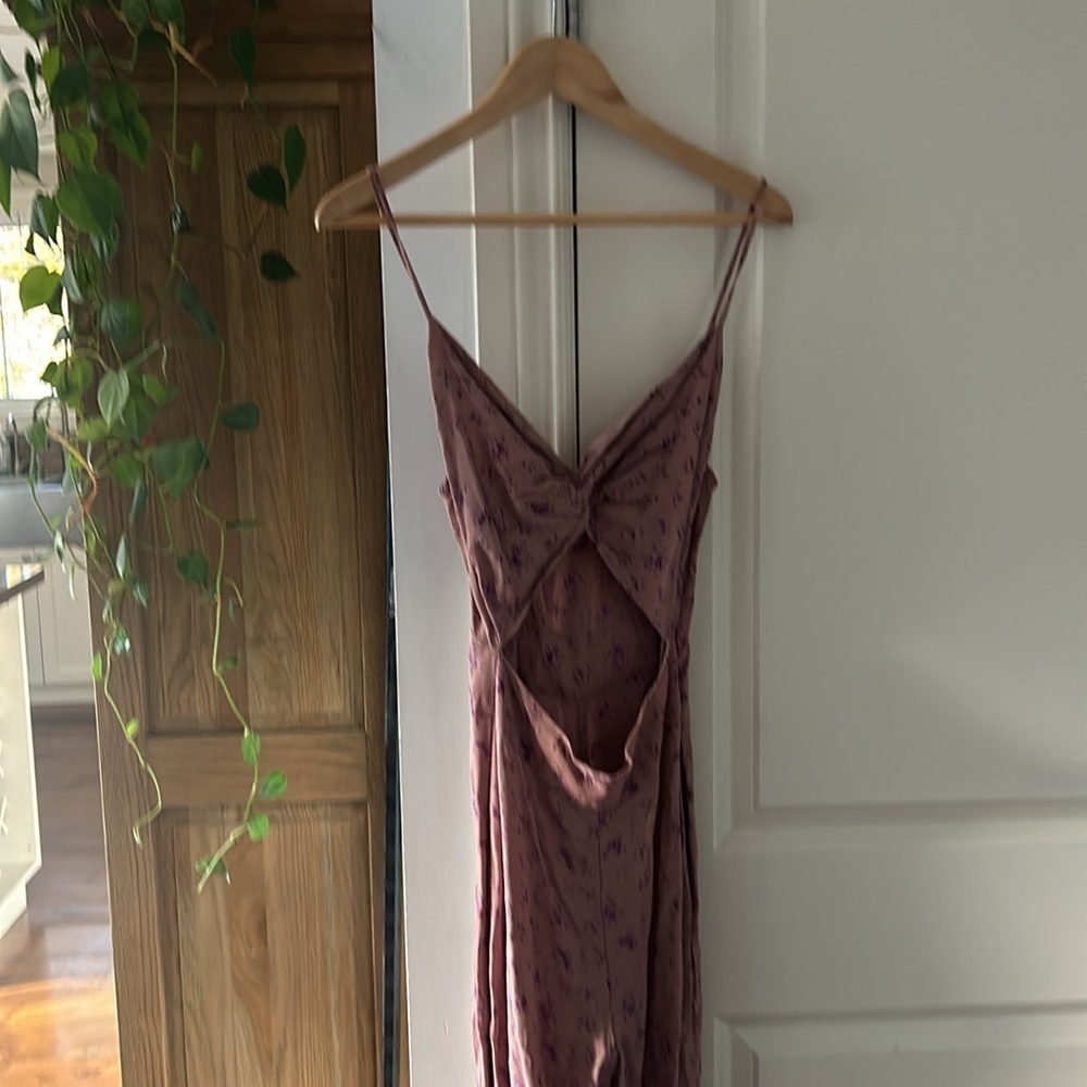 Flynn Skye Pink and Purple Floral Jumpsuit - Picture 8 of 11
